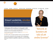 Tablet Screenshot of erlandlundstrom.se